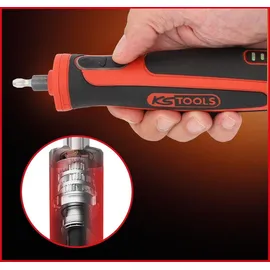 KS Tools eMONSTER 1/4" Akku-Bit-Schrauber-Satz, 27-tlg, 6 Nm ohne Akku