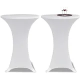deluke Tischhusse AMAU Weiß Ø 60 cm 2er Set