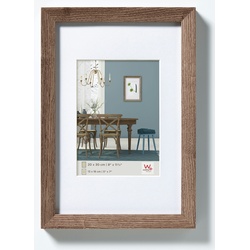 walther + design Fiorito Holz Bilderrahmen 30x40 cm, NUSSBAUM