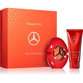 Mercedes-Benz Woman In Red Eau de Parfum 90 ml + Body Lotion 100 ml Geschenkset