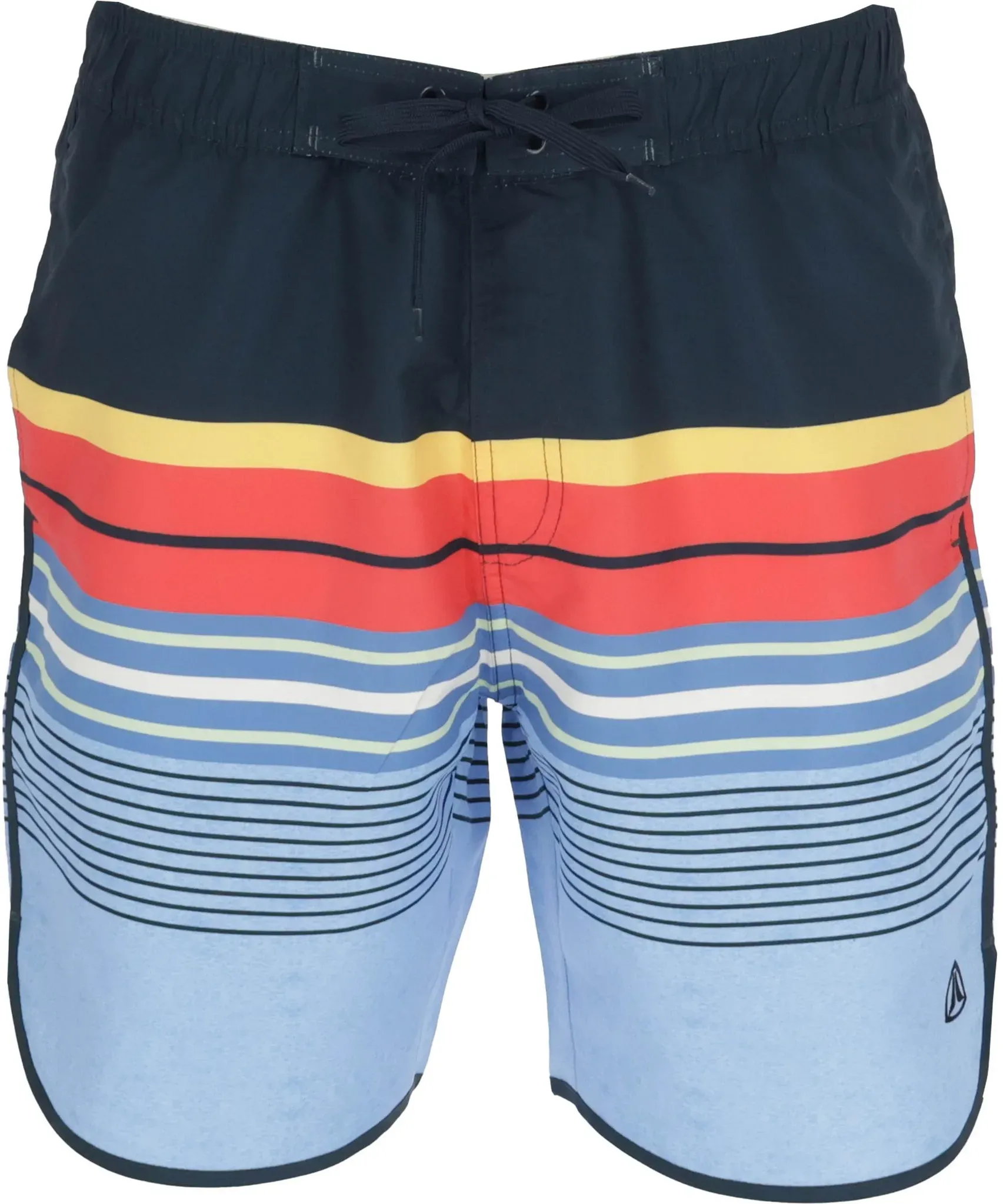 FIREFLY Fir Biarritz Badehose Herren in blue stripe, Größe XL - blau
