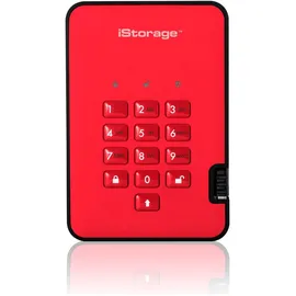 Istorage diskAshur 2 4TB USB 3.1 rot (IS-DA2-256-4000-R)