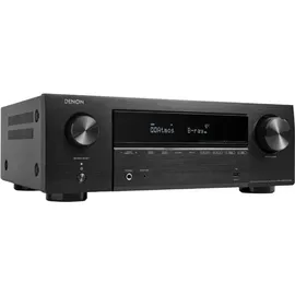 Denon AVR-X1800HDAB 7.2 AV Receiver Schwarz 8K Dolby Atmos, HEOS Built-in