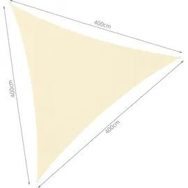 Awelco Sonnensegel 4x4x4 Beige Gardlov 23142,