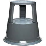 Alco Rollhocker aus Metall grau