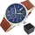 Tommy Hilfiger Kyle Blau Leder 42 mm 1791629