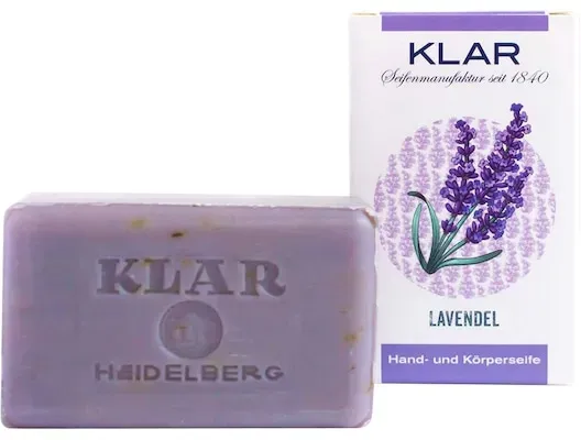Klar Seifen Pflege Seifen Hand- und Körperseife Lavendel