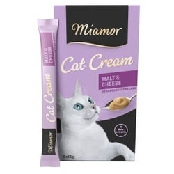 Miamor Cat Snack Malt Cream mit Käse 66x15g