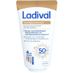 LADIVAL Anti-Pigmentflecken Creme Gesicht LSF 50+
