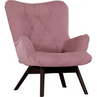 GUTMANN FACTORY Ohrensessel GUTMANN FACTORY "Zero", rosa (rose antik),