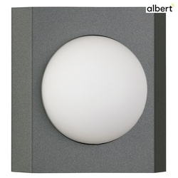 Albert Outdoor Wand- und Deckenleuchte Typ Nr. 6116, E27, Edelstahl lackiert, anthrazit ALB-626116