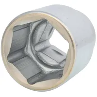 KS Tools 1" Sechskant-Stecknuss, kurz, 2.3/4"