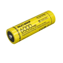 Nitecore Rechargeable 21700 Li-ion Battery (6000mAh) für Backscatte...