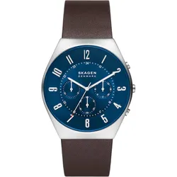 Skagen Chronograph Edelstahl One Size Herren 