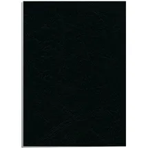 Fellowes Deckblatt A4 Schwarz 25 St.