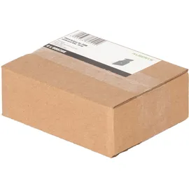 GAH Alberts Alberts 825119 Dekorhaken für Doppelstabmatten - Gr. S - sendzimirverzinkt - anthrazit - kunststoffbeschichtet - RAL7016 | 4er Set