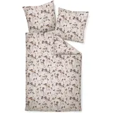 JANINE Davos Floral Lila 135 x 200 cm + 80 x 80 cm