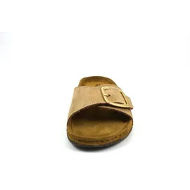 ROHDE Damen Pantolette Leder Klettverschluss Memoryfußbett Rodigo-D 5875, Größe:42 EU,