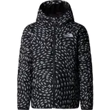 The North Face Kinder Girls Reversible Perrito Hoodie Jacke (Größe XS, schwarz)