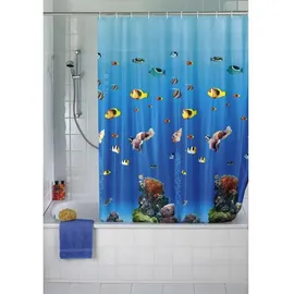 Wenko Duschvorhang Ocean 180 x 200 cm mehrfarbig