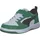 Puma Rebound V6 Lo AC+ Sneaker mit Klettverschluss Kinder 05 white/black/archive green 35
