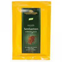 Cosmoveda Senfsamen schwarz ganz bio 25g