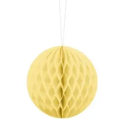 Wabenball Lumina zitronengelb 10cm