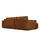 Konsimo Ecksofa Napi ¦ orange ¦ Maße (cm): B: 262 H: 89