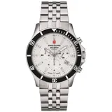 Swiss Alpine Military Quarzuhr 7022 silberfarben