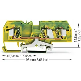WAGO GmbH & Co. KG Schutzleiterklemme 282-687