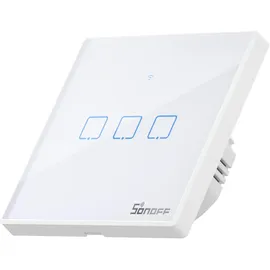 Sonoff Wlan Wand Touch Lichtschalter 3 St. Ultraweiß