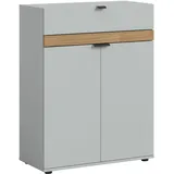 xonox home Naro 75 x 98 x 37 cm grau / grau