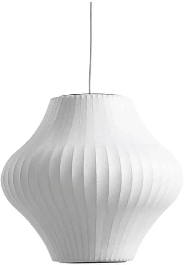Hay Nelson Pear Bubble Pendant Small Off-white