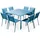 Oviala Set 9-tlg. Blau
