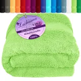 Lashuma Linz Saunatuch 70 x 200 cm grün