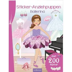 Sticker-Anziehpuppen – Ballerina