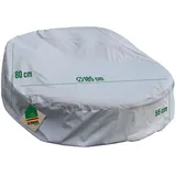 mehr Garten Abdeckung Sonneninsel Ø185 x 50/75 cm Grau