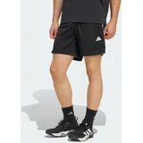 adidas Workout Essentials Base 3 Stripes Pique Kurze Hose Black/White 3XL