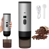 Kouamor 3-in-1-Kaffeemaschine mit Kapseln, tragbare Kaffeemaschine, Espressokocher, elektrische Maschine 15 Bar, Büro, Reisen, Camping, Haus