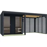 Karibu Angelus inkl. 9 kW Ofen + int. Steuerung