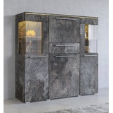 INOSIGN Highboard »India«, grau