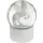 ATMOSPHERA CREATEUR D'INTERIEUR Schneekugel Einhorn 16 cm Grau