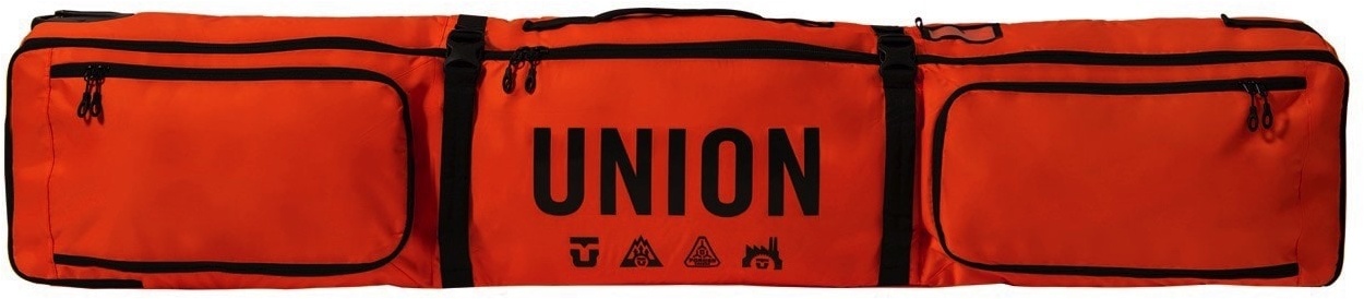 Union Wheeled board Bag 24, Farbe: Orange, Größe: 165 cm