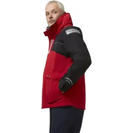 crazy4sailing Herren Bergen II Offshore Segeljacke, Rot, M Überlänge