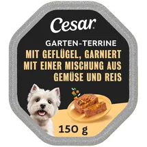 Cesar Gartenvielfalt Geflügel, Gemüse & Reis 14 x 150 g