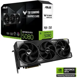 ASUS TUF Gaming GeForce RTX 5080 16GB GDDR7 Gaming Grafikkarte