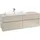 Villeroy & Boch Waschbeckenunterschrank 4 Auszüge 160 x 54,8 x 50 cm Cashmere Grey