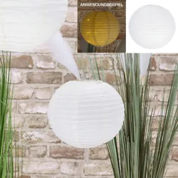 Lampion Papier PAPIER - weiß