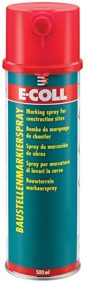 12x Ampere Baustellenmarkierspray 500 ml, pink