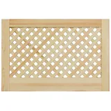 ben+camilla.com Gittertür 39,5 x 59,4 cm | Hochwertige Kiefer Massivholztüren - unbehandelt für Schrank- & Möbelbau oder Heizungsverkleidung